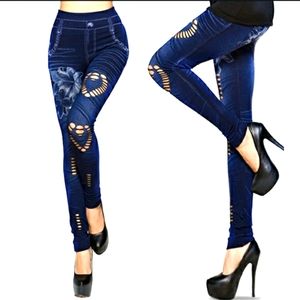 Brand New Denim Stretchable  leggings